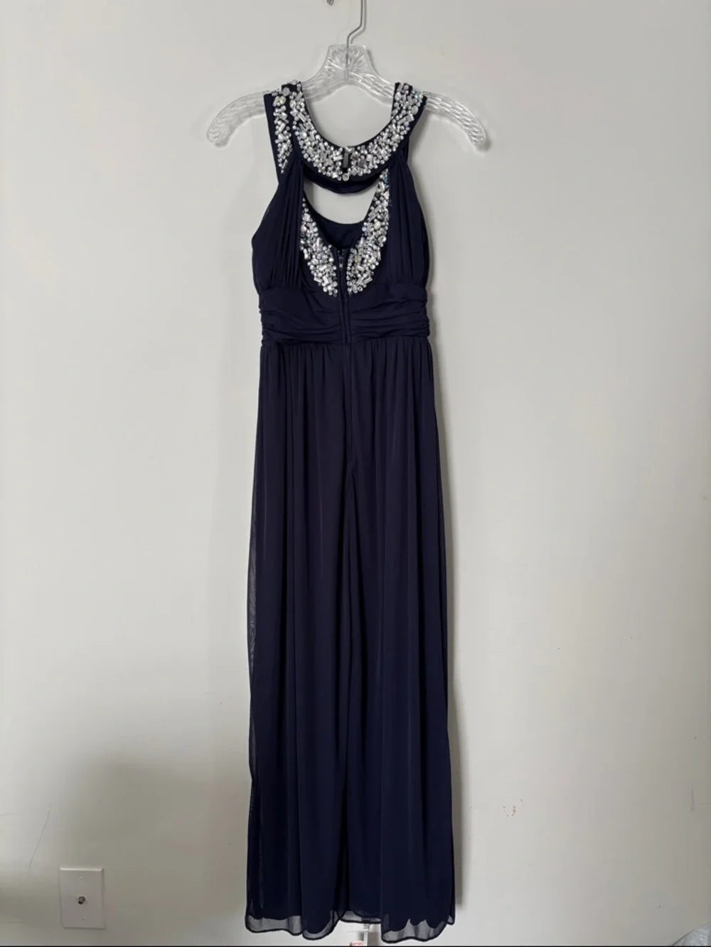 Trixxi Navy Prom Dress - Picture 4 of 7